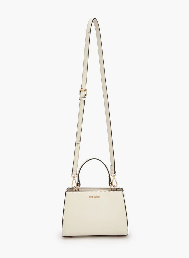 Celeste Solid Tote Bag with Detachable Straps